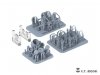 E.T. Model P35-260 Lights Set with Guards for U.S.Army M4 Sherman 1/35